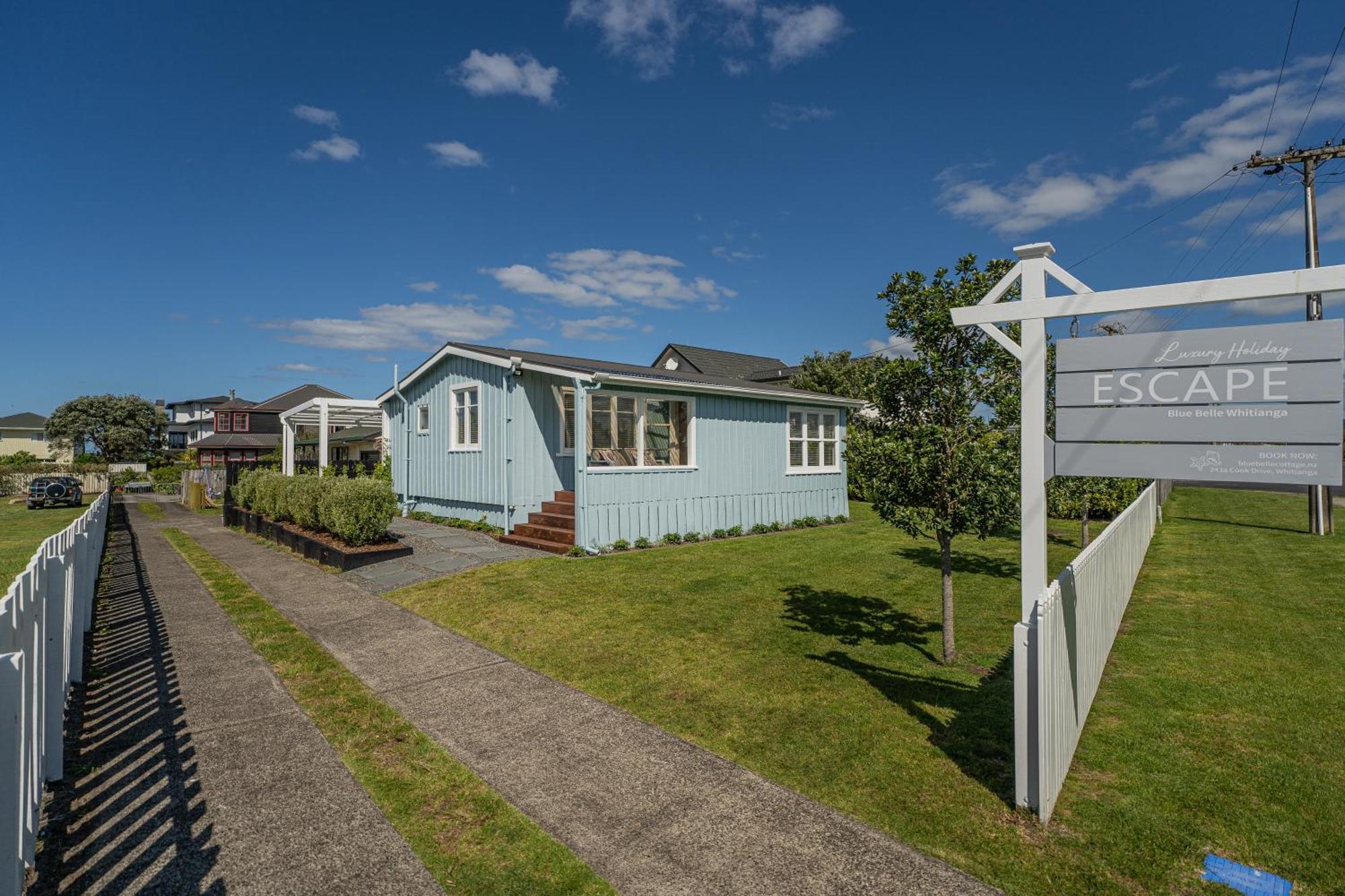 Blue Belle Cottage Whitianga Eksteriør bilde
