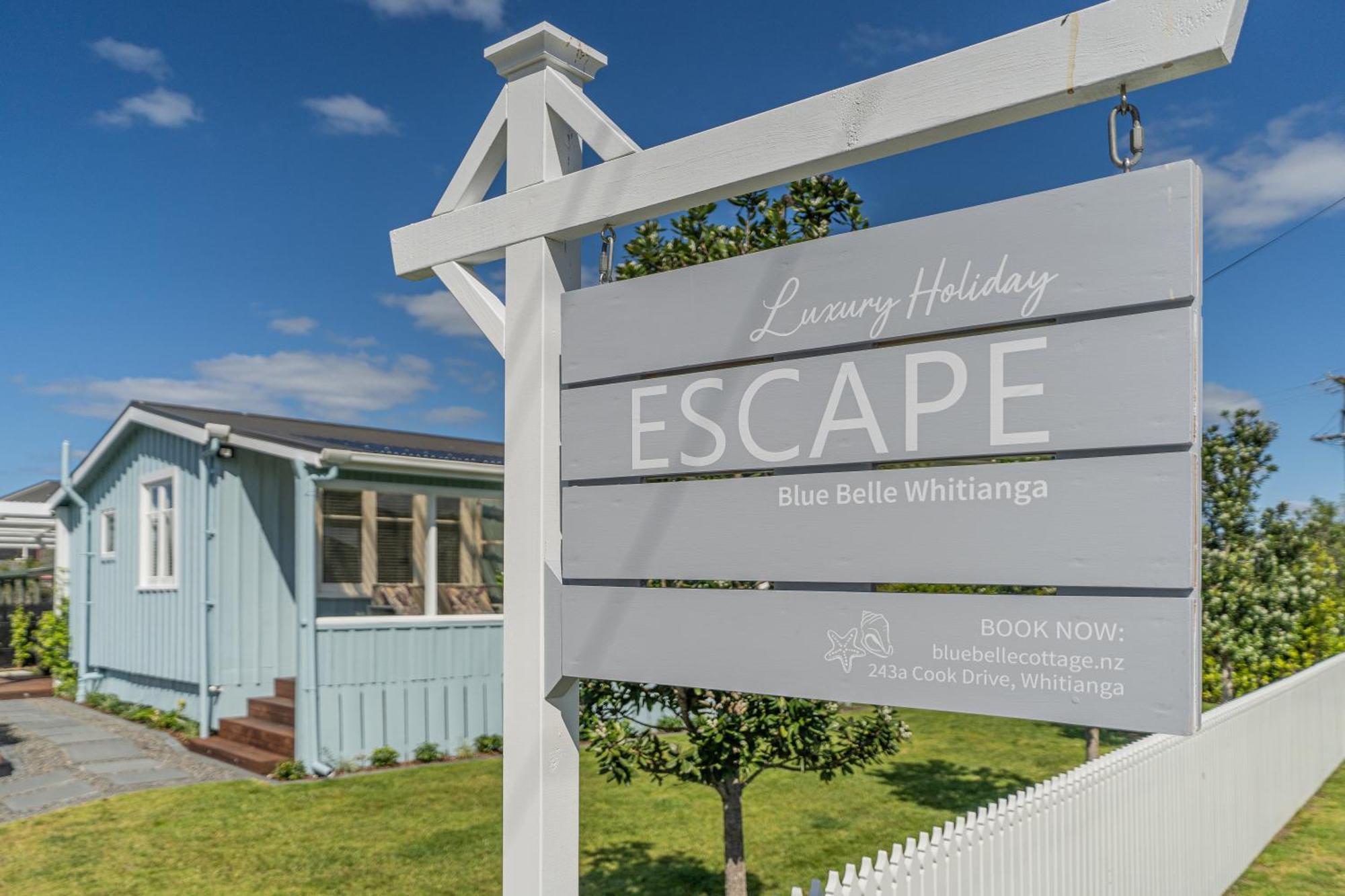 Blue Belle Cottage Whitianga Eksteriør bilde